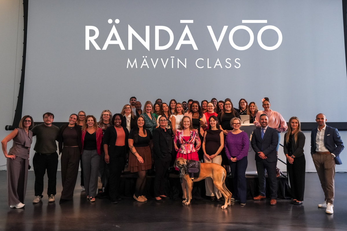 MÄVVĪNCLASS The Capacity Room attendees, speakers and moderator at the Ottawa Art Gallery in September 2026.