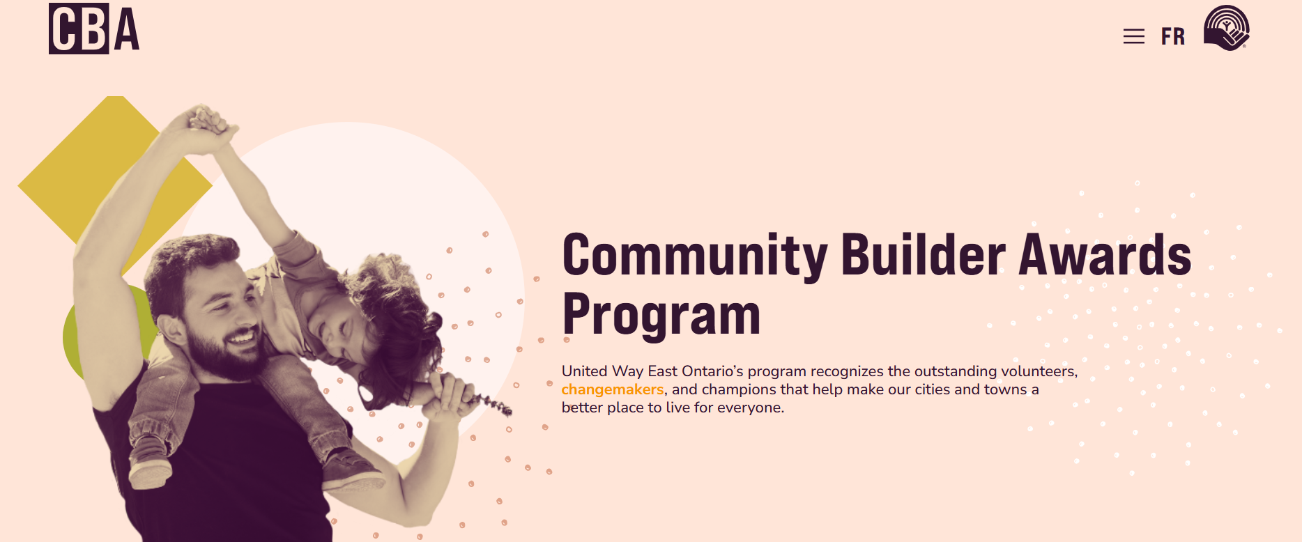 United Way East Ontario Community Builder Awards Program, recognizing volunteers, changemakers and community champions.