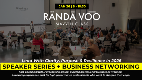 MÄVVĪNCLASS: Lead With Clarity, Purpose & Resilience event flyer